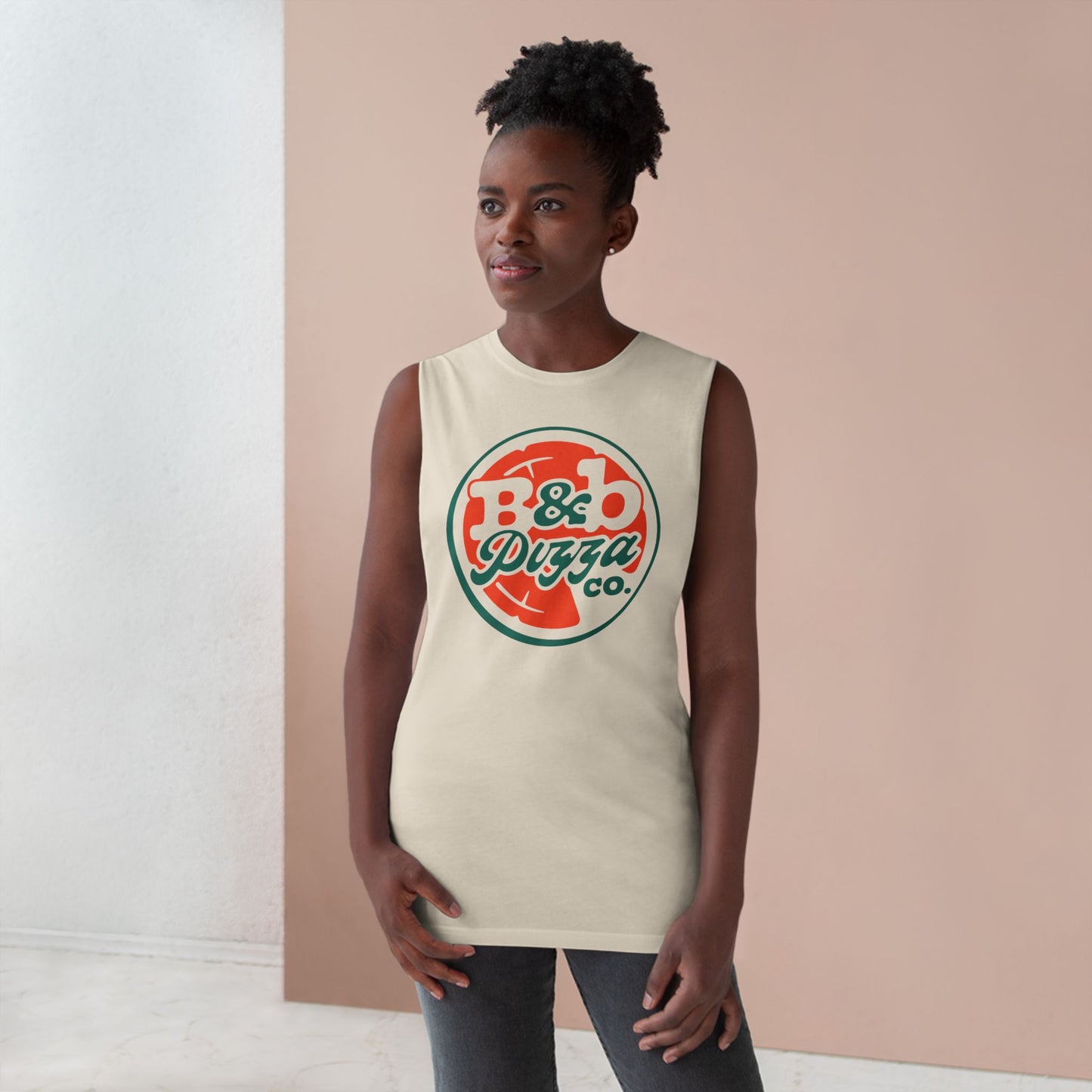 B&b Pizza Co. | Classic Pie Logo Tank