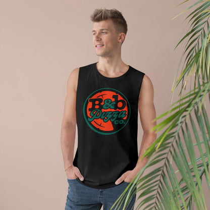 B&b Pizza Co. | Classic Pie Logo Tank