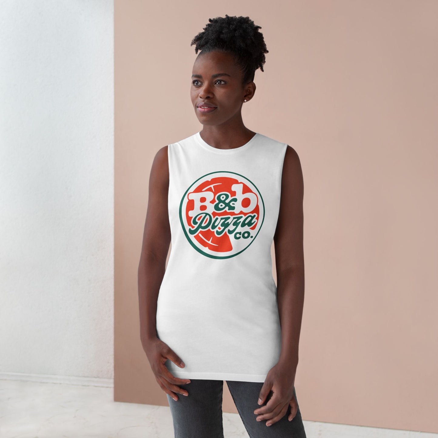 B&b Pizza Co. | Classic Pie Logo Tank