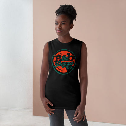 B&b Pizza Co. | Classic Pie Logo Tank